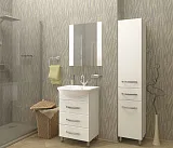 Зеркало Mixline Диамант 81,60x61,50 4640030868070 с полочкой фото 2