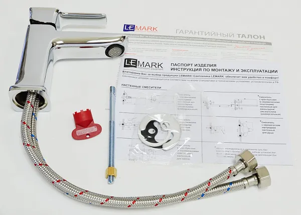 Смеситель Lemark Basis LM3606C для раковины фото 5