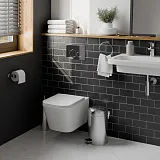 Система инсталляции Iberica Blanca Inox-O IB001.8131 с клавишей смыва хром глянцевой и шумоизоляцией фото 3