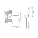 Гигиенический душ Shevanik S43C S4305C фото 3