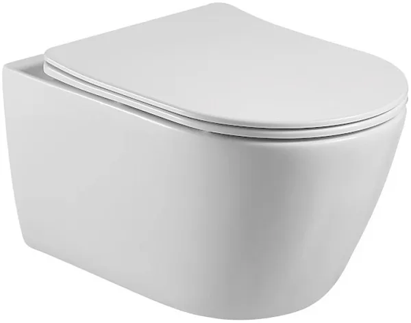 Унитаз Aquatek Бетта AQ1253W-00 подвесной с микролифтом фото 1