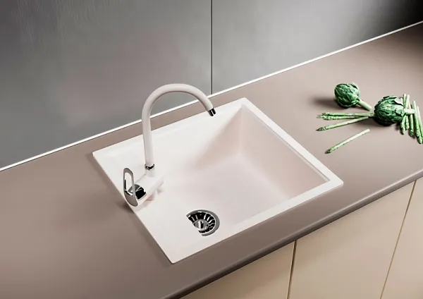 Кухонная мойка Mixline ML-GM28-331 Белая 533505 фото 4