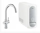 Смеситель Grohe Blue Home 31455000 для кухонной мойки с функцией фильтрации воды фото 1