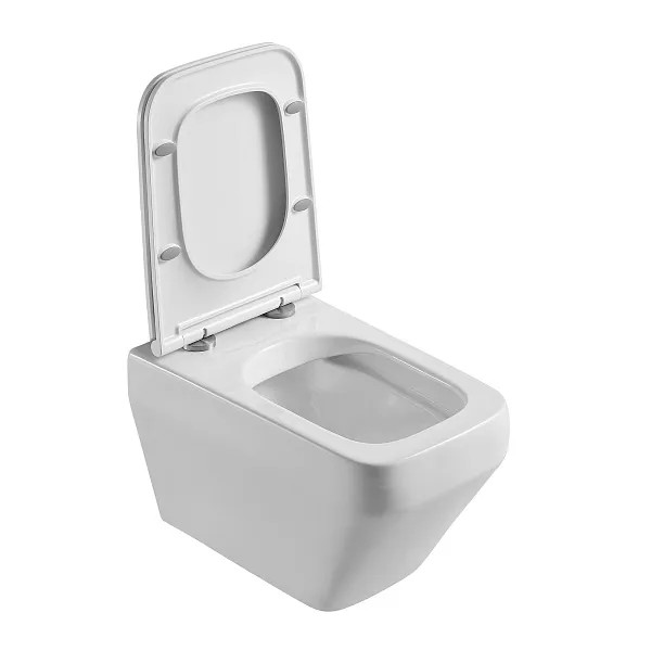 Унитаз Point Аврора PN41101 подвесной безободковый с сиденьем микролифт фото 3