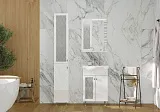 Зеркало Volna Milena 55x70 zsMLN55.L-01 левое с полочкой и подсветкой фото 6