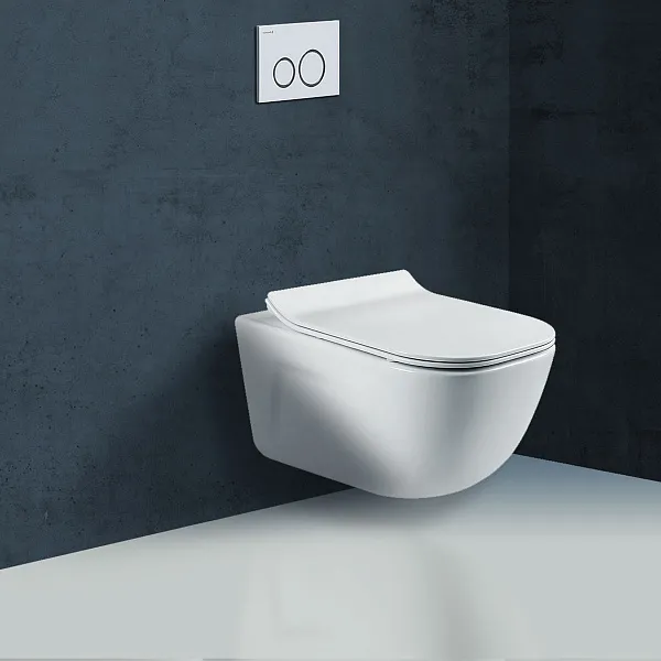 Унитаз Vincea Idea VT1-33 подвесной безободковый с микролифтом фото 5