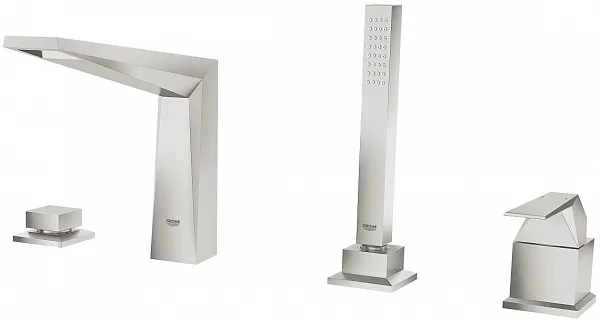 Смеситель Grohe Allure Brilliant 19787DC1 на борт ванны фото 3