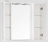 Зеркало Style Line Панда 90x83 ЛС-00000133 с полочкой и подсветкой фото 2