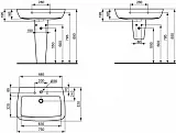 Раковина Ideal Standard Ventuno 75 см T015501 фото 5