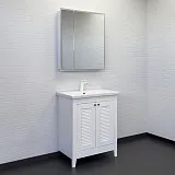 Зеркало-шкаф Comforty Классик 75x80 00-00013780CF с подсветкой фото 3