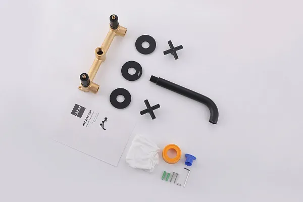 Смеситель для раковины ABBER Wasser Kreis AF81121B фото 4