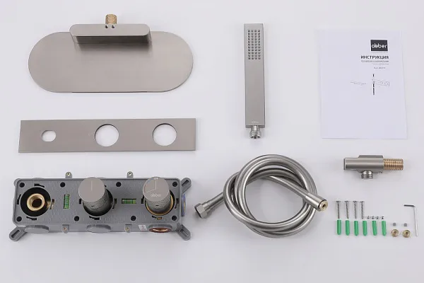 Смеситель для ванны с душем ABBER Rund AF8731SP фото 3