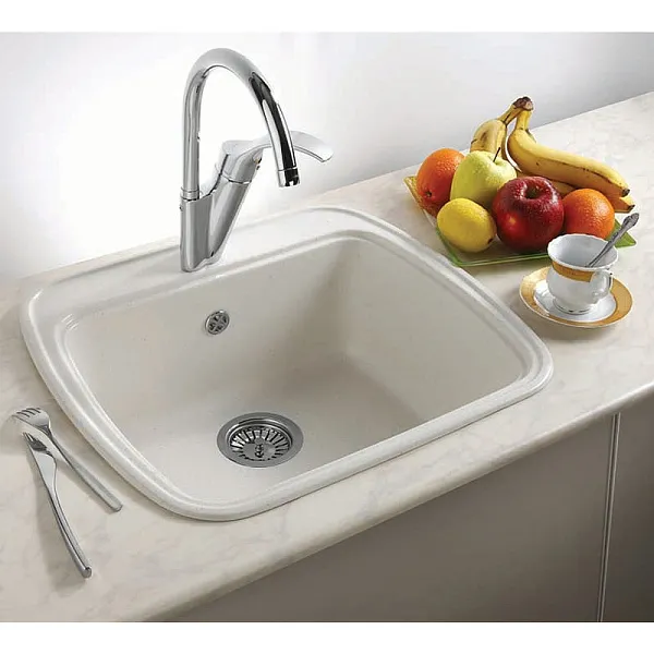 Кухонная мойка Alcora Офелия 56 Серая 0000000025 фото 2