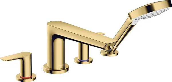 Смеситель Hansgrohe Talis E 71748990 на борт ванны фото 1