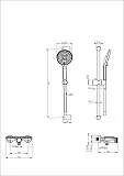 Смеситель для душа Wonzon & Woghand WW-B2052-A-MB фото 1