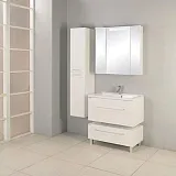Зеркало-шкаф Акватон Мадрид 80x75 см 1A175202MA010 с подсветкой фото 5