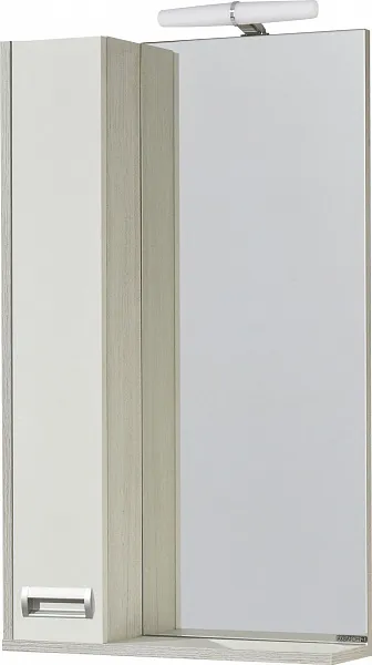 Зеркало Акватон Бекка PRO 50x85 см 1A214502BAC20 левое с подсветкой фото 1