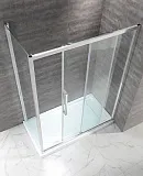 Душевой уголок Cezares Lux soft W AH1 150/100 C Cr IV фото 5