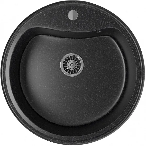 Кухонная мойка Mixline ML-GM09-308 Черная 533503 фото 2