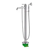 Смеситель для ванны с душем TIMO Arisa 5300/00Y-CR фото 1