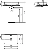 Раковина Ideal Standard Strada II 60 см T299901 фото 5