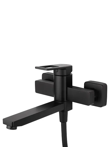 Смеситель для ванны с душем Wonzon & Woghand FRAME WW-88639010-MB фото 4