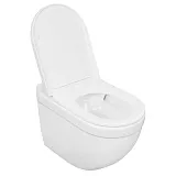Унитаз Azario Fora AZ-0017-UQ1 подвесной безободковый с сиденьем микролифт фото 3