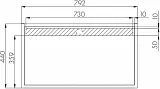 Столешница Акватон Лофт фабрик 80 1A243003LTDU0 фото 3