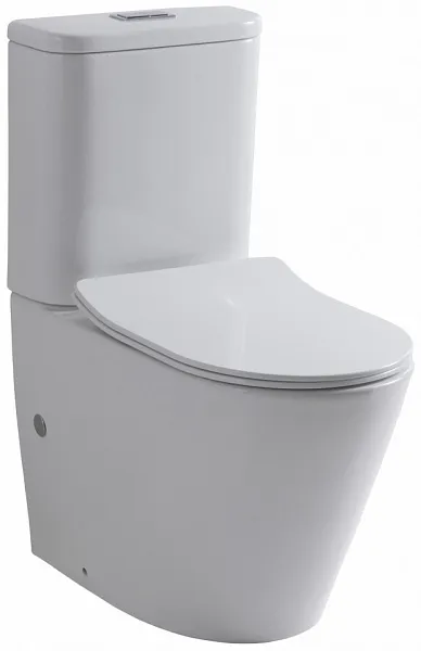 Унитаз-компакт Esbano Alagon-c ESUNALAGCW напольный безободковый с микролифтом фото 1