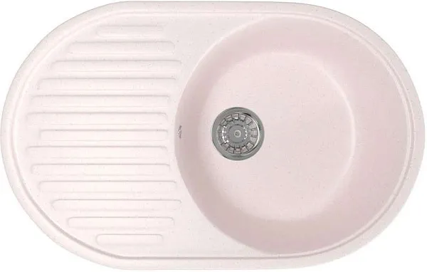 Кухонная мойка Mixline ML-GM16-311 Светло-розовая 525112 фото 2