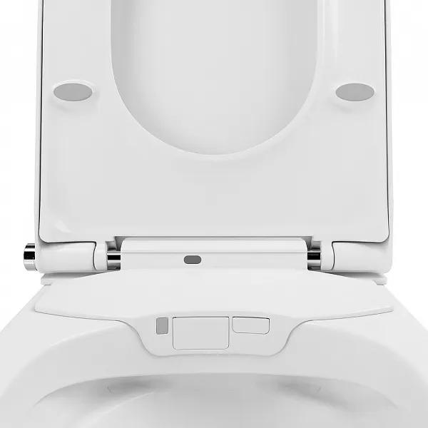 Унитаз Lavinia Boho Smart V-Clean 3359102R подвесной безободковый с микролифтом фото 5