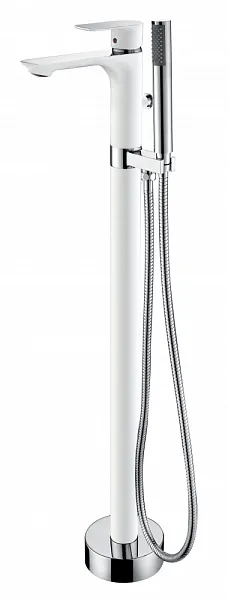 Смеситель для ванны с душем ABBER Weiss Insel AF8015W фото 1