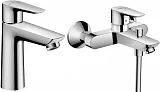 Комплект смесителей Hansgrohe Talis E 71740000/71710000 2 в 1 фото 1
