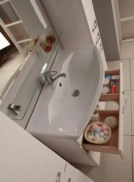 Раковина Акватон Смайл 81 см 1WH207783 фото 4