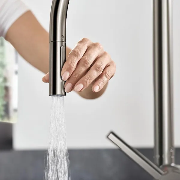 Смеситель Hansgrohe Talis M54 72801800 для кухонной мойки фото 3