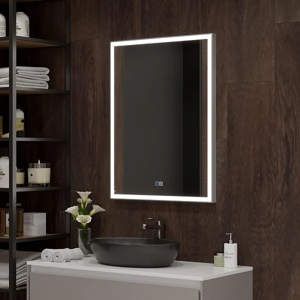 Зеркало Misty Веритате 60x80 ВЕР-02-60/80-14 с подсветкой фото 5