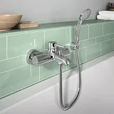 Смеситель Ideal Standard Ceraline BC270AA для ванны с душем фото 2