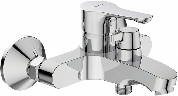Смеситель Vidima Wave BA416AA для ванны с душем фото 1