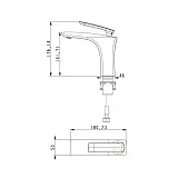 Смеситель для раковины TIMO Helmi 4061/00-16F фото 2