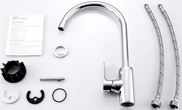 Смеситель Milardo Dover DOVSB00M05 для кухонной мойки фото 6