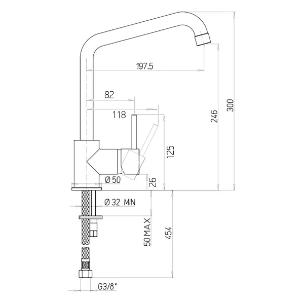 Смеситель для кухонной мойки PAINI Cox 7890572CR599H1KM фото 8