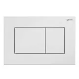 Кнопка смыва Point Ника PN44081W белая матовая фото 1