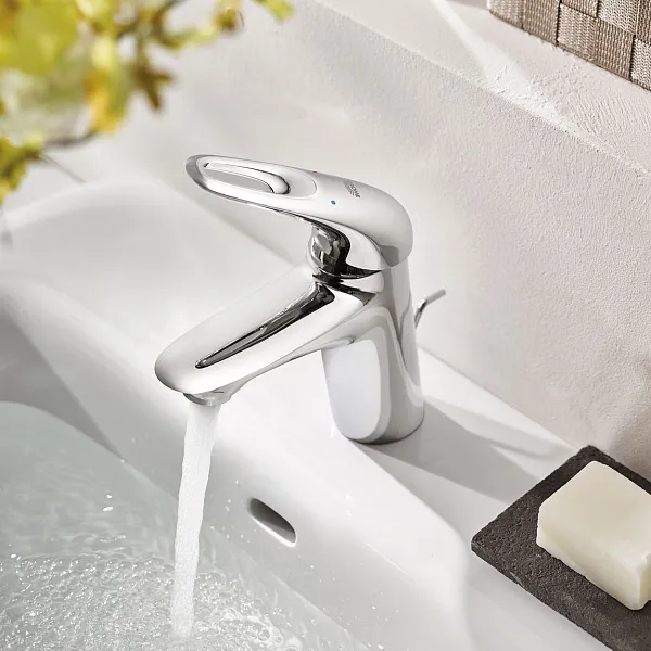Смеситель Grohe Eurostyle 23709003 для раковины с донным клапаном фото 3