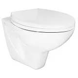 Унитаз Creo Ceramique Project PR1100N подвесной безободковый с сиденьем микролифт фото 1