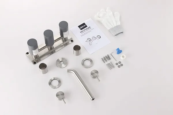 Смеситель для раковины ABBER Wasser Kreis 316 AF81123BST-L фото 2