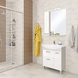 Зеркало Акватон Бекка PRO 70x85 см 1A214702BAC20 левое с подсветкой фото 3