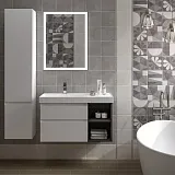 Шкаф-пенал Kerama Marazzi Cubo 35x165 CU.165lh\WHT левый фото 2