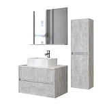 Зеркало Grossman Эдванс 80x71,6 с полочкой фото 1