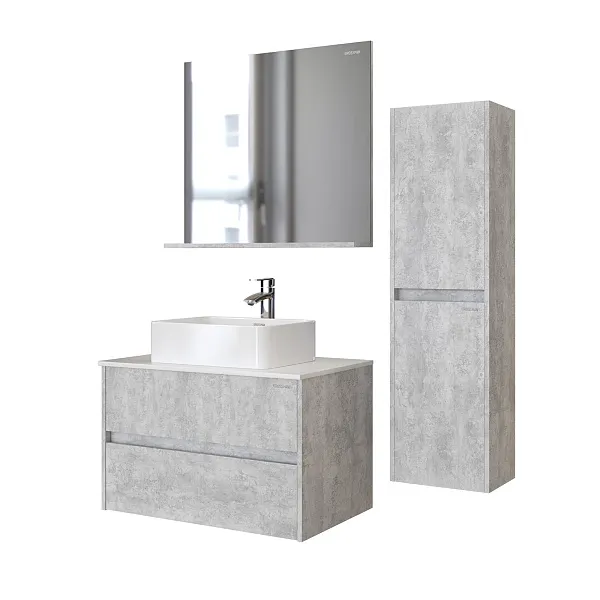 Зеркало Grossman Эдванс 80x71,6 с полочкой фото 1