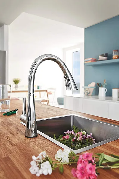Смеситель Grohe Zedra 32294002 для кухонной мойки фото 8